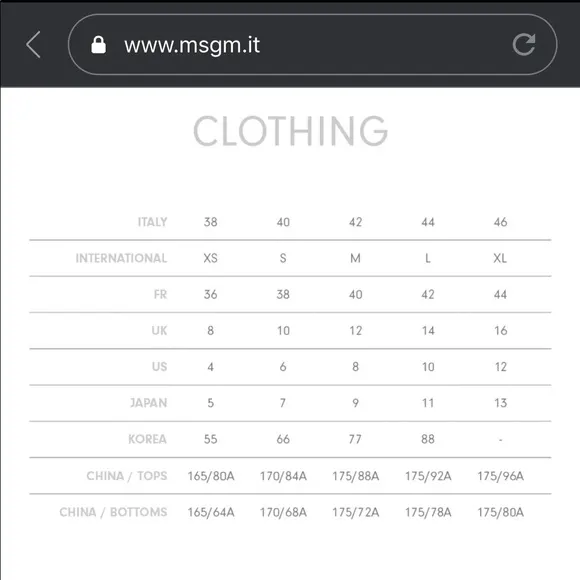 MSGM Milano Orange Striped Wide Leg Shirts 40