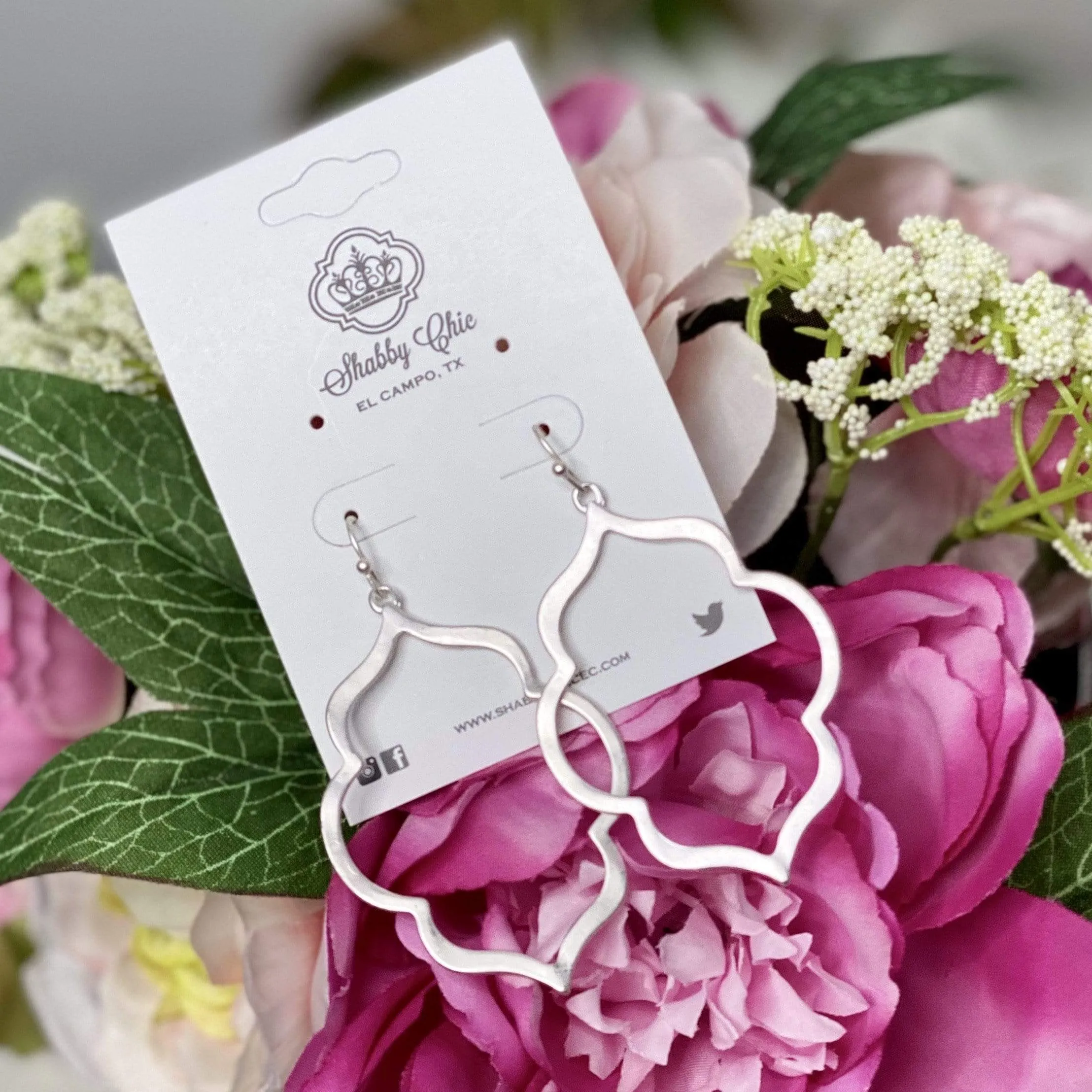 My Favorite Earrings - Brushed Silver