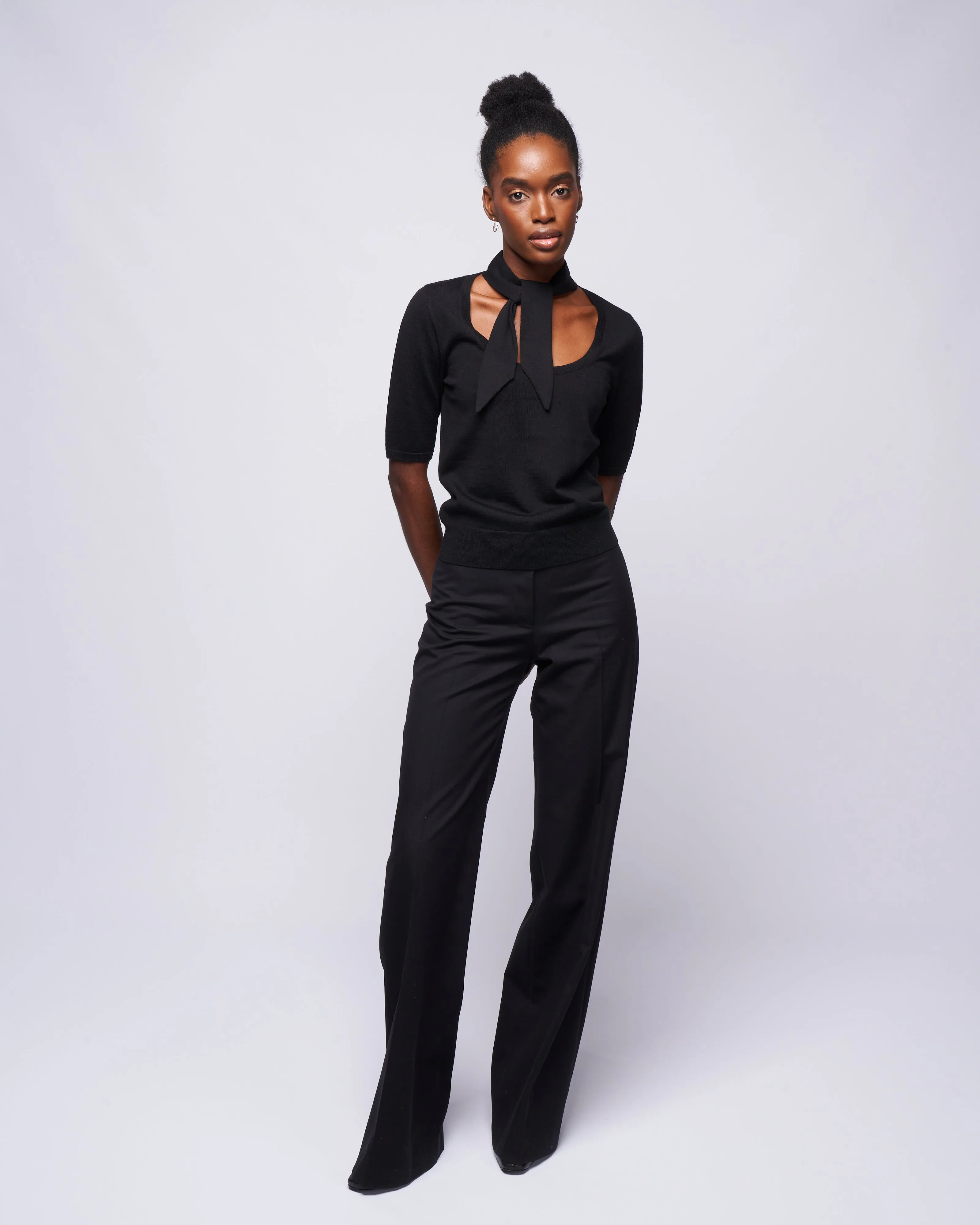 nenthe sweater - black