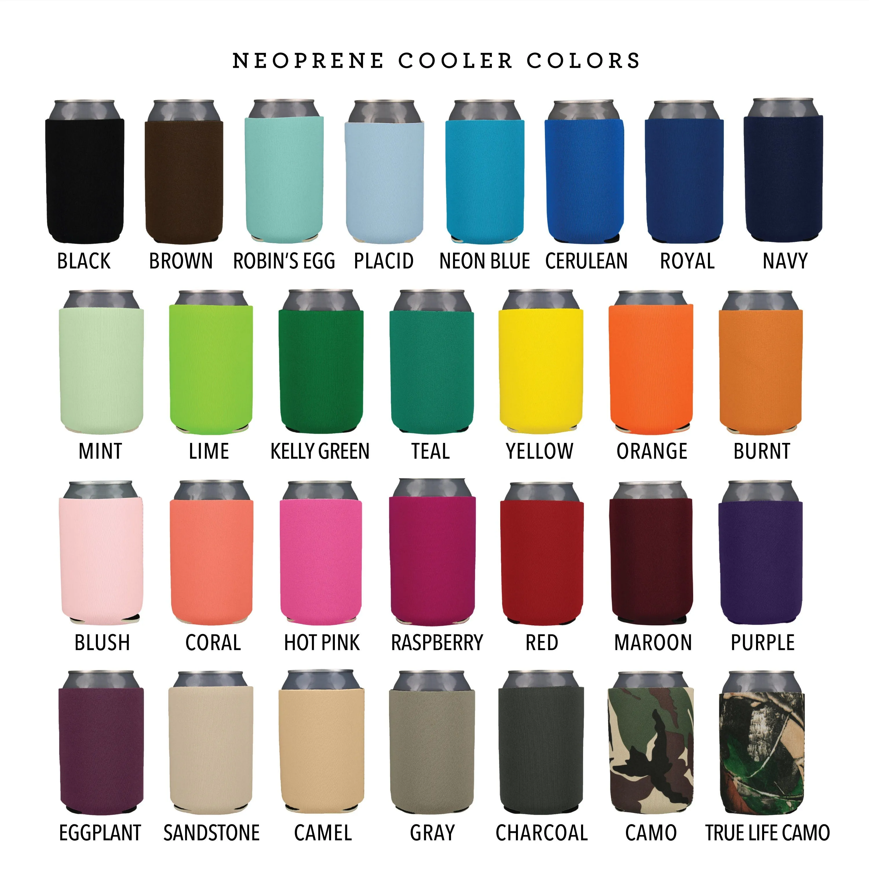 Neoprene Wedding Can Cooler #235N - Drinks are on me
