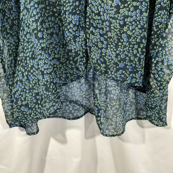NEW $78 Free People‎ Intimately FP [ Small ] Sleepin In Shirt in Navy Blue Green