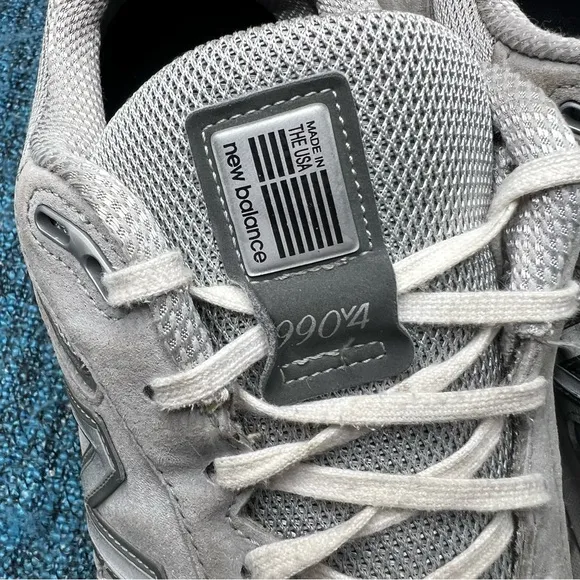 New Balance 990v4 Made in the USA Sneakers in Grey