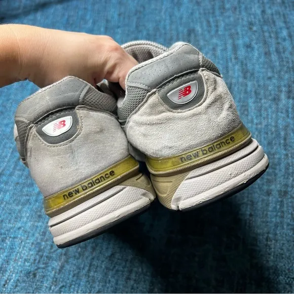 New Balance 990v4 Made in the USA Sneakers in Grey