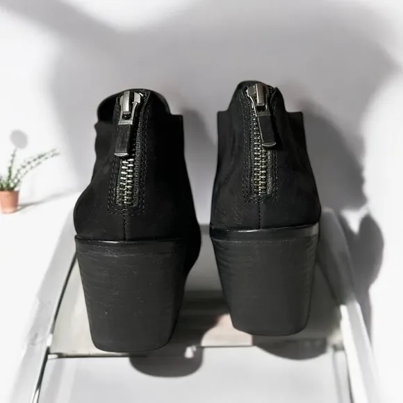 NEW Eileen Fisher Irwin Black Suede Bootie Women's Size 5 or  Big Girl Size 3