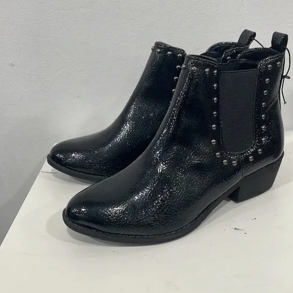 New George Women's Chelsea Booties in Black, Sz 7