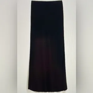 New JCrew Cupro-blend flared slip skirt