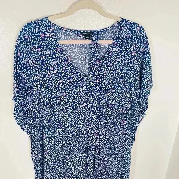 NEW Sumersalt Easy Breezy Voile Maxi Dress Beach Twilight Floral Resortwear