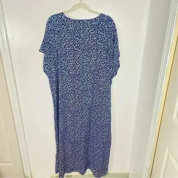NEW Sumersalt Easy Breezy Voile Maxi Dress Beach Twilight Floral Resortwear