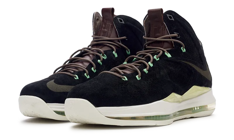 Nike LeBron 10 EXT QS 'Black Suede'