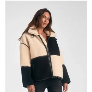 NWT Elan Storm Colorblock Sherpa Jacket