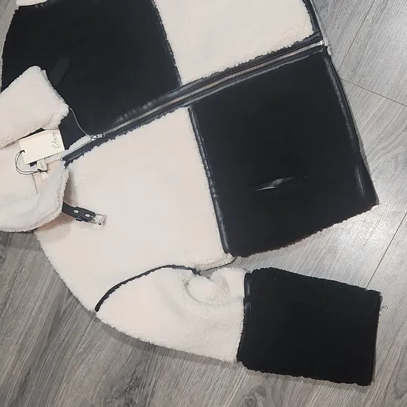 NWT Elan Storm Colorblock Sherpa Jacket