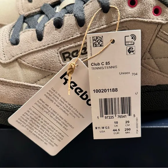 NWT Reebok Club C 85 Sneaker (Men’s Size 11)