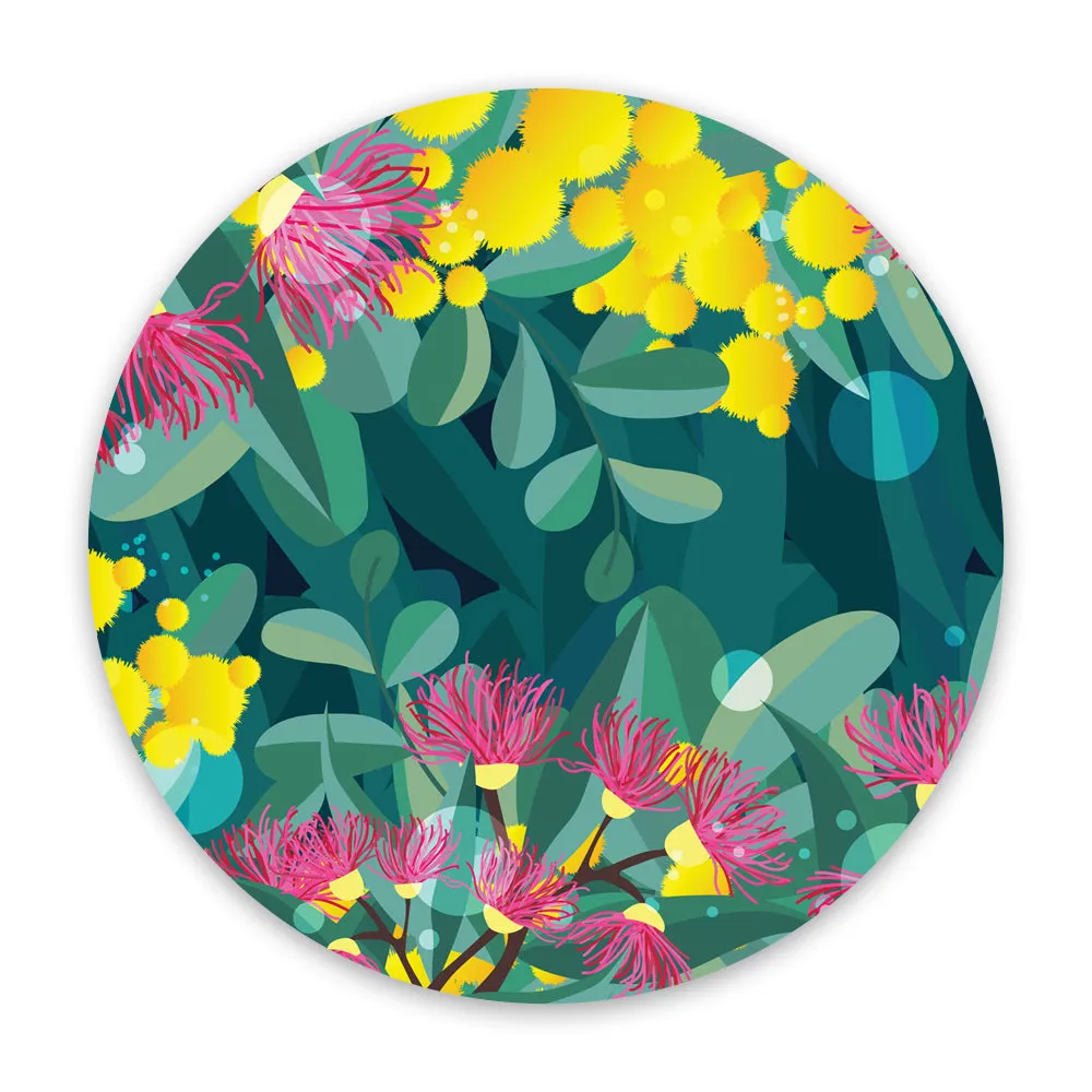 Omnipod Wattle & Gum Blossoms Design Patches