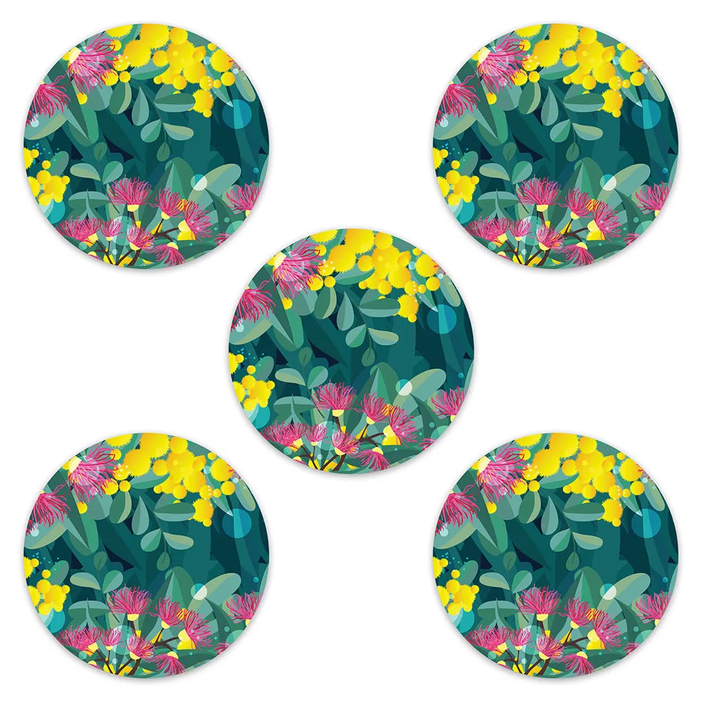Omnipod Wattle & Gum Blossoms Design Patches