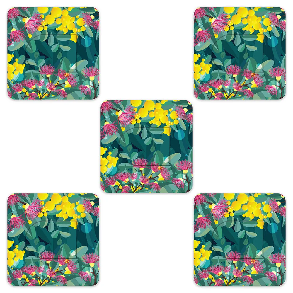 Omnipod Wattle & Gum Blossoms Design Patches