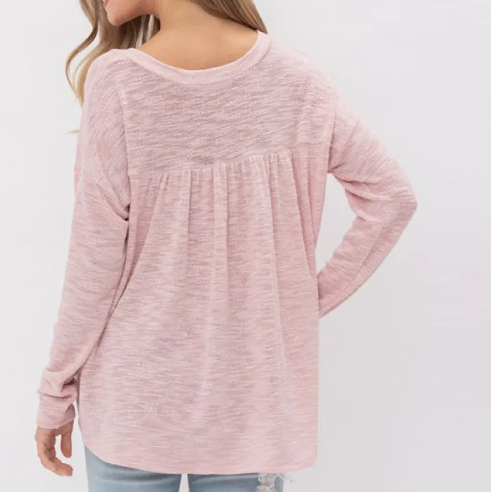 Oversize Long Sleeve Top