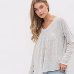 Oversize Long Sleeve Top