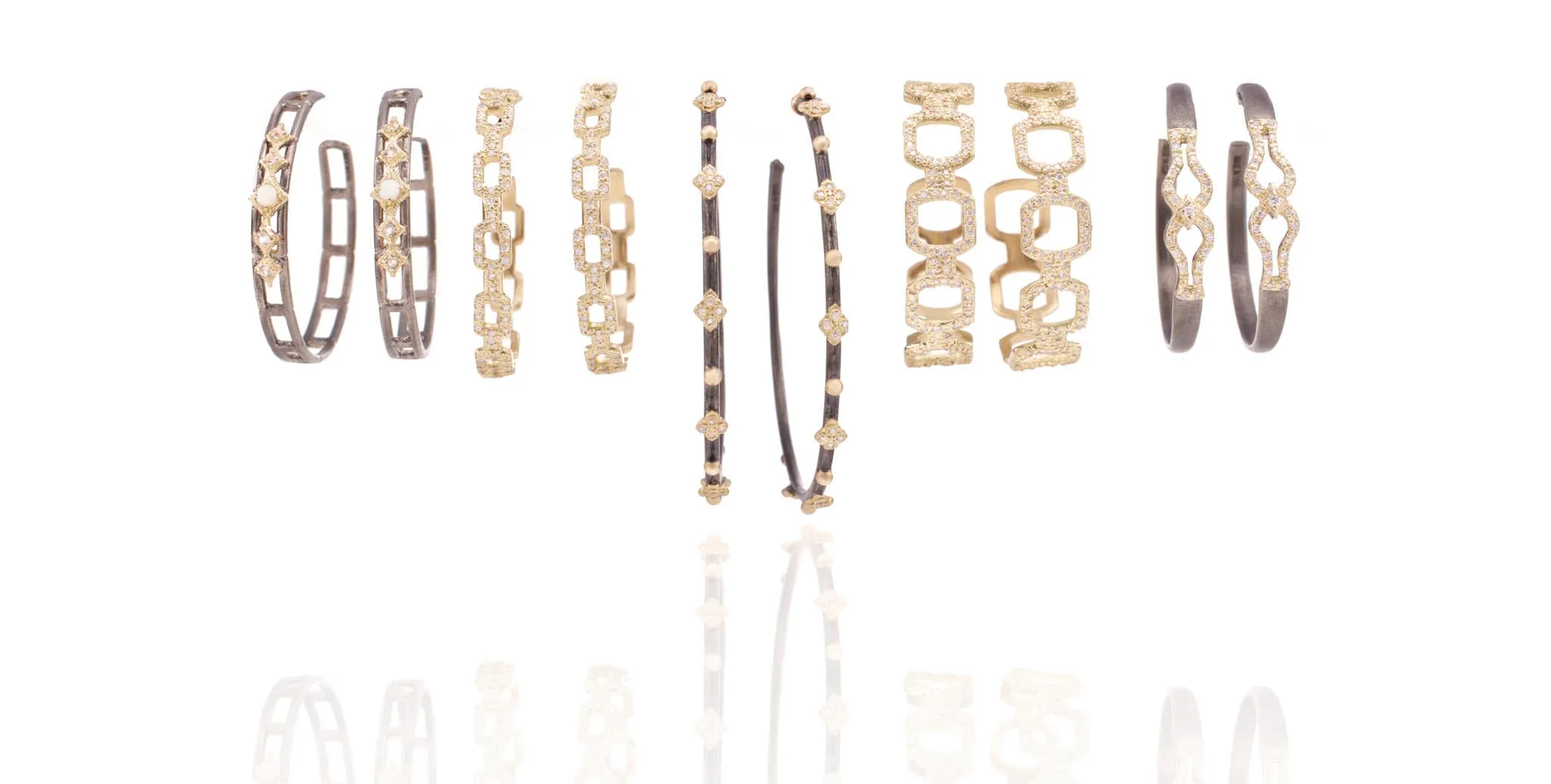 PAPERCLIP HOOP EARRINGS