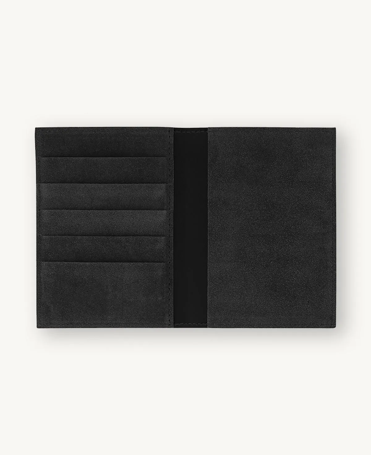 PASSPORT COVER BLACK