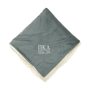 Pi Kappa Alpha Sherpa Lined Blanket