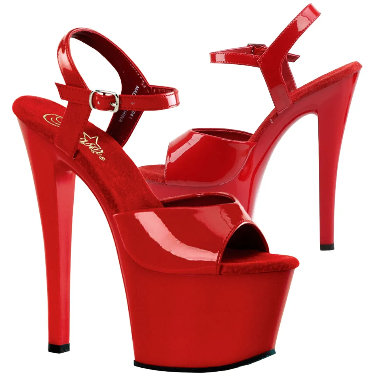 Pleaser SKY 309 Shoes Red