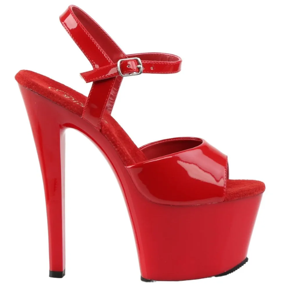 Pleaser SKY 309 Shoes Red