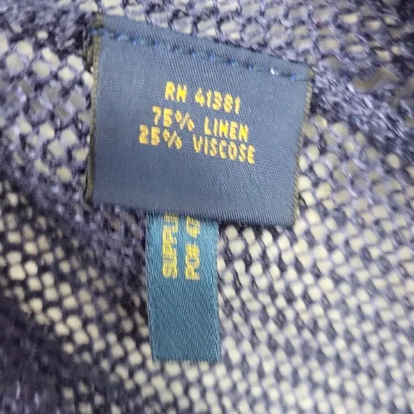 Polo by Ralph Lauren Women's Blue Cardigan. Size M
