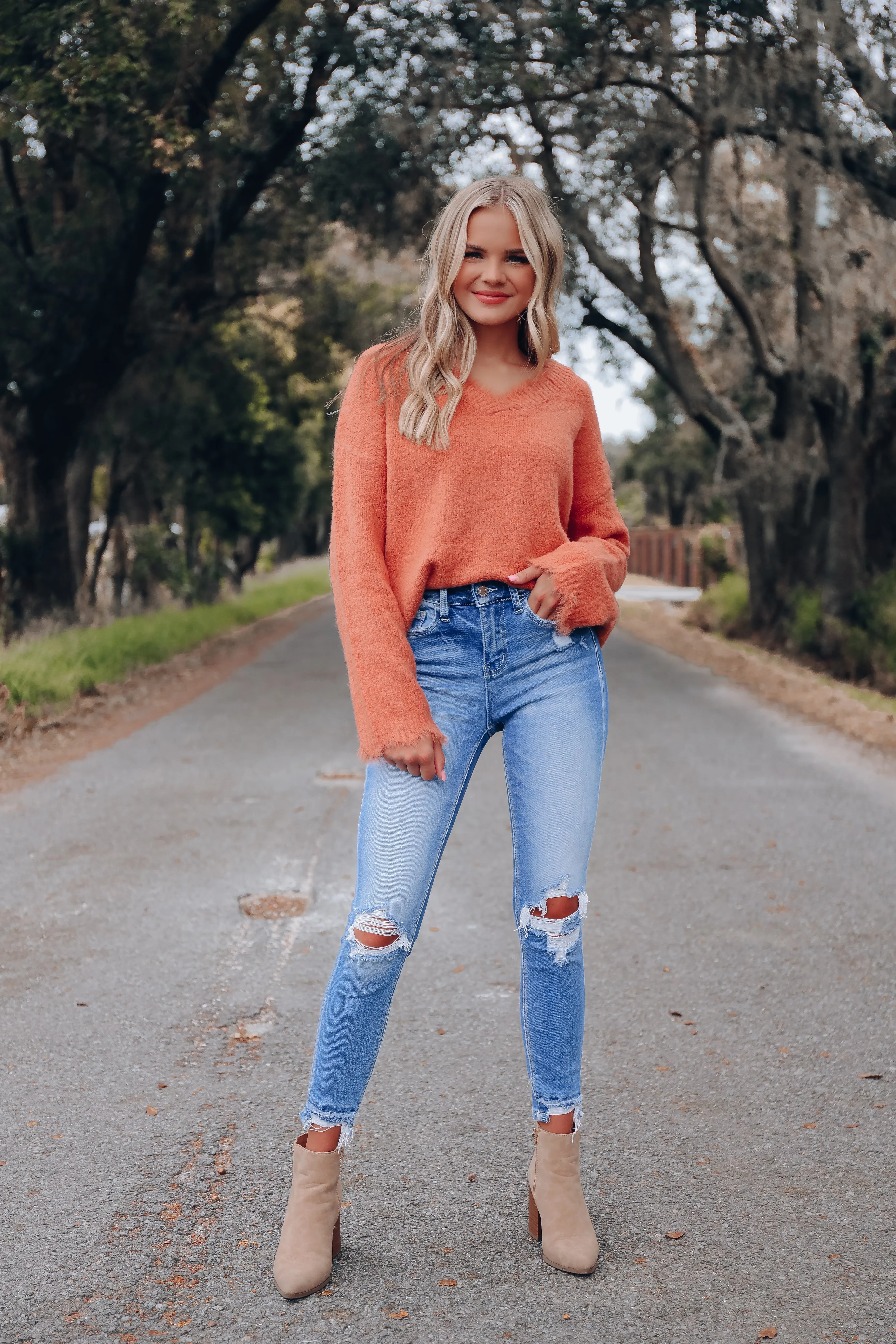 Portland V-Neck Pullover Sweater