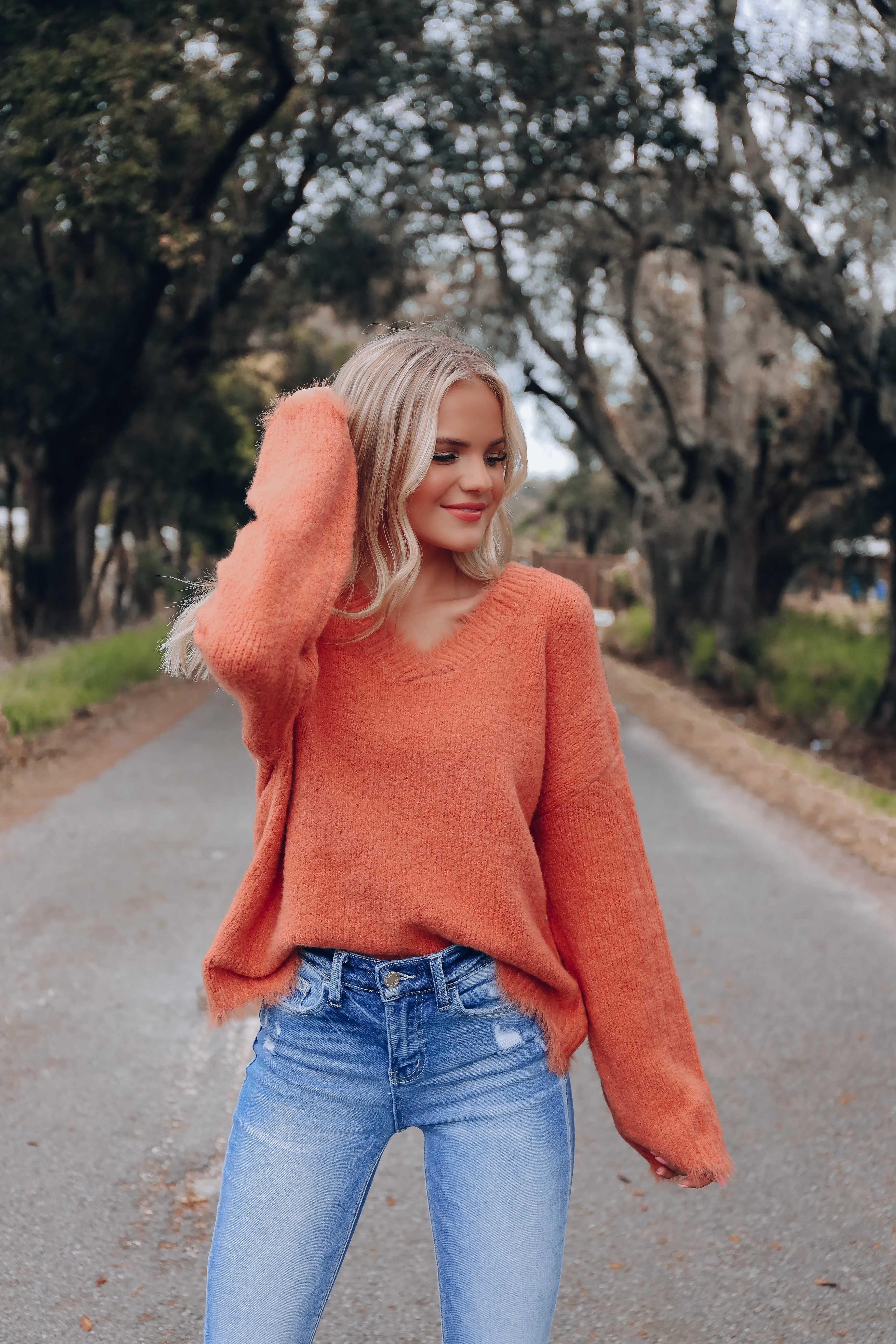 Portland V-Neck Pullover Sweater