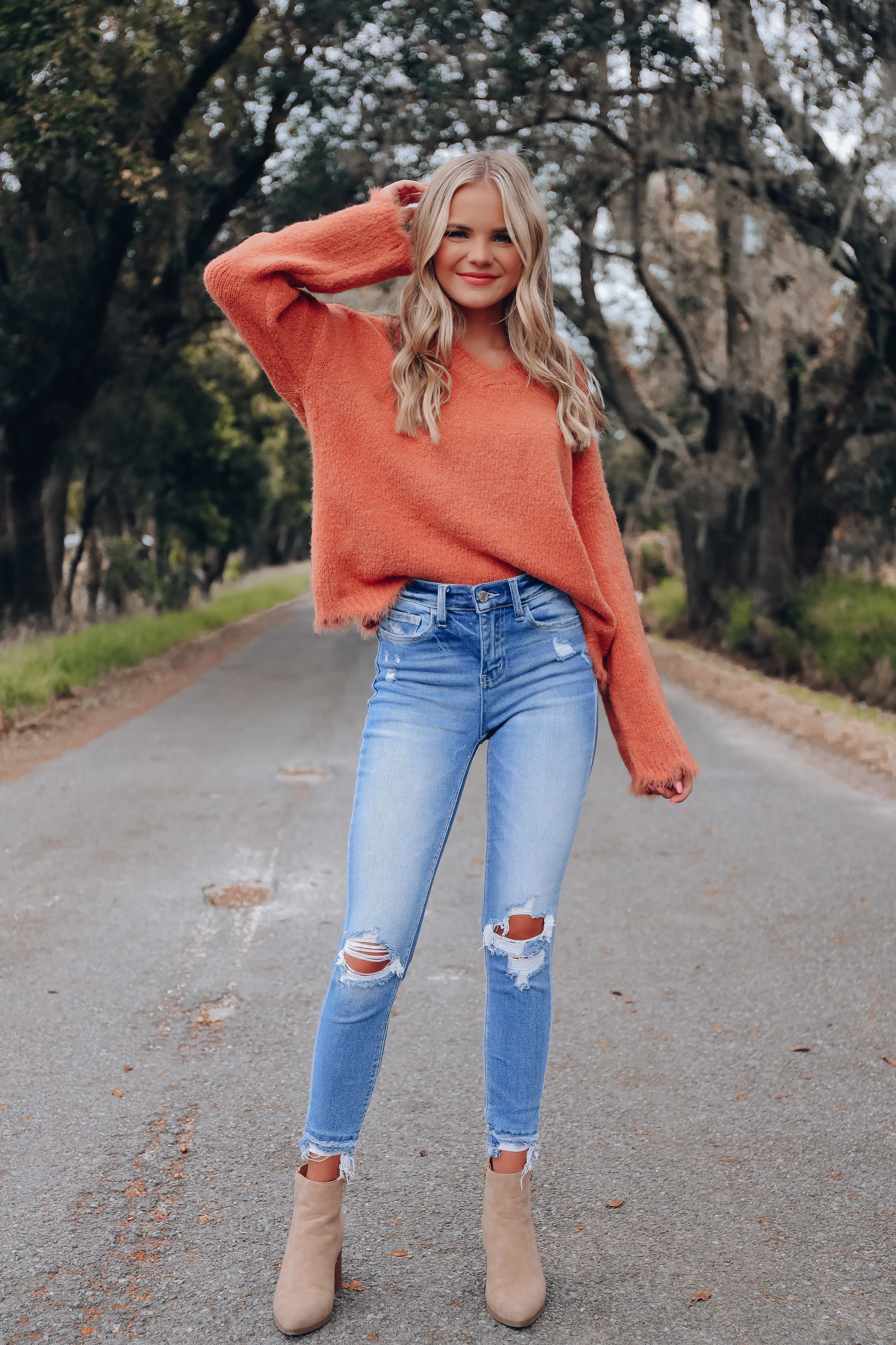 Portland V-Neck Pullover Sweater