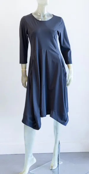 Porto Knit Dress 3/4 Length Sleeves