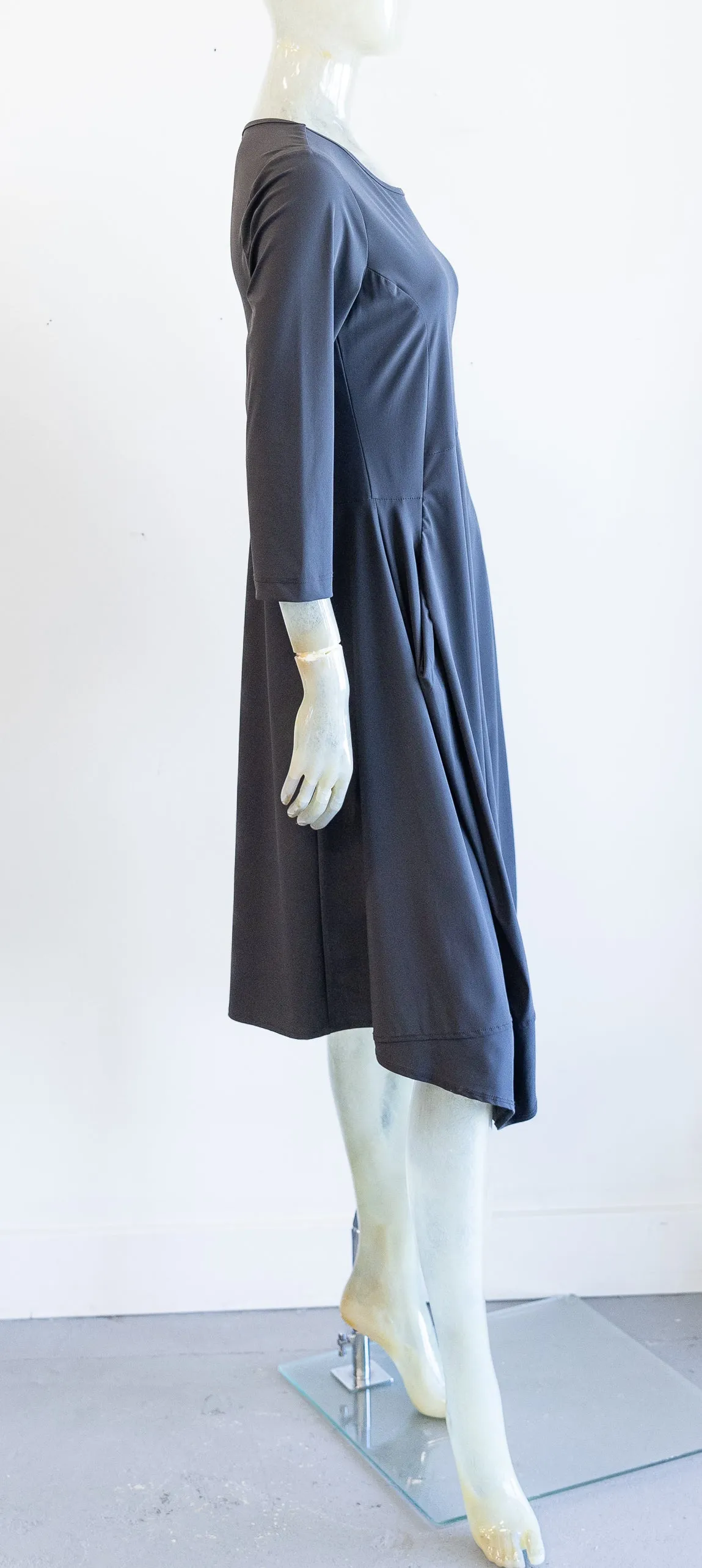 Porto Knit Dress 3/4 Length Sleeves