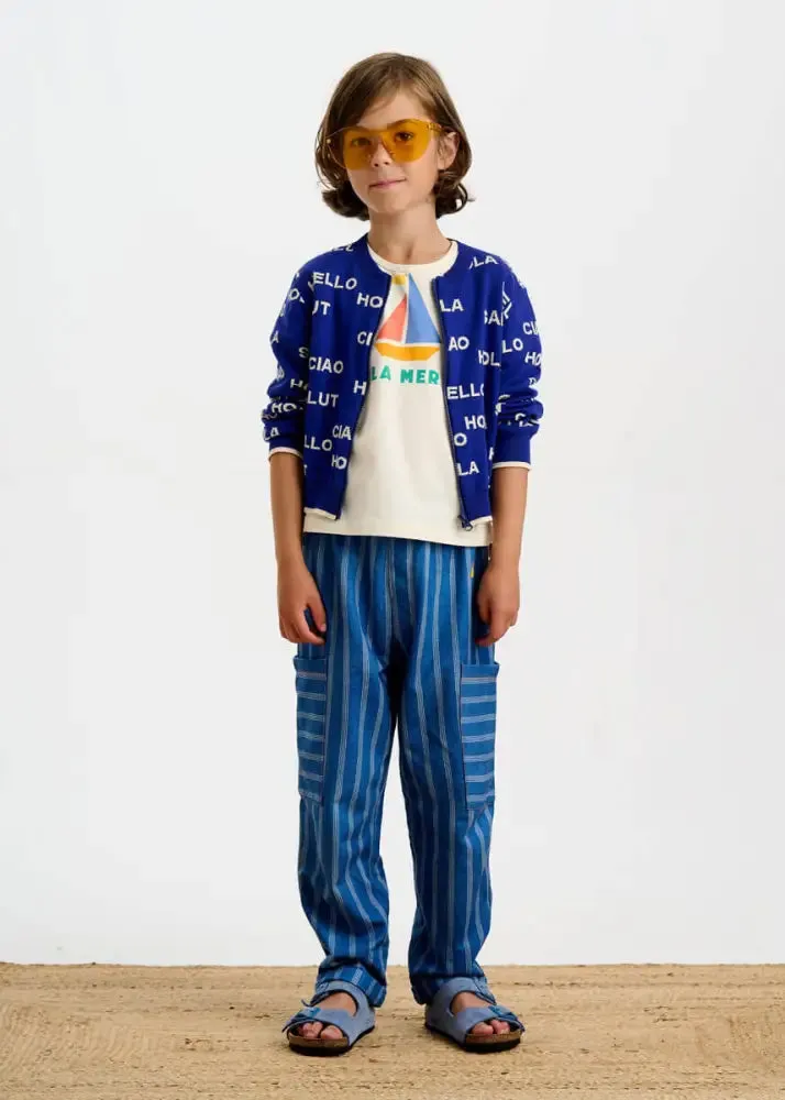Portofino - Navy Knit Baby & Kids Cardigan