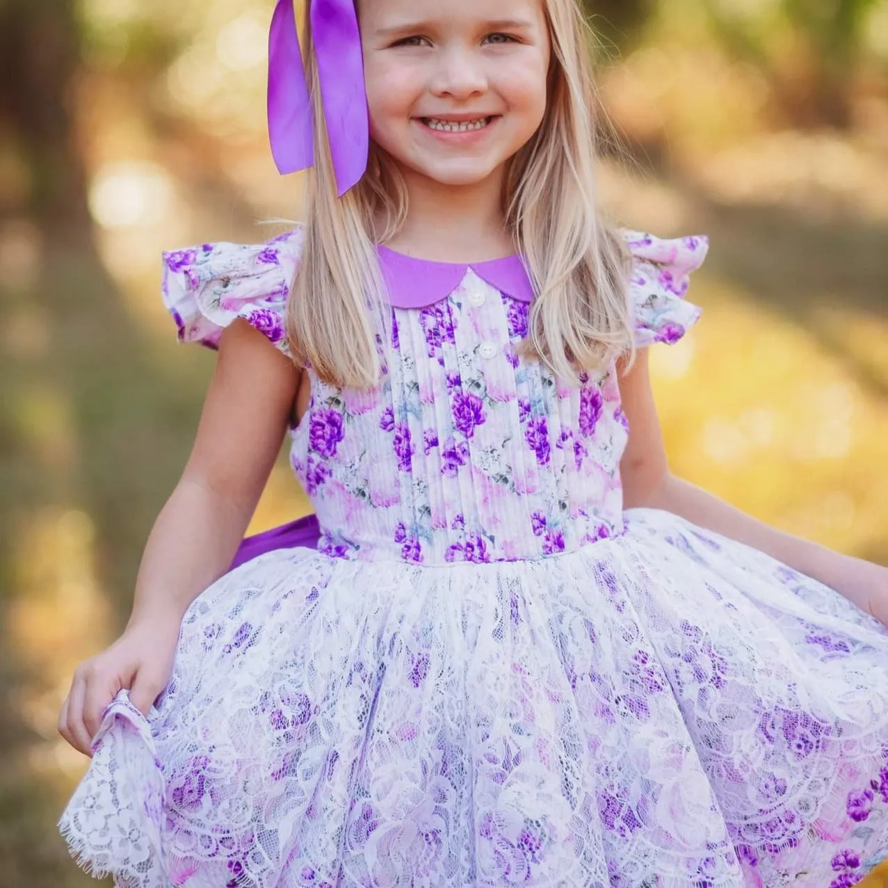 Purple Floral Madison