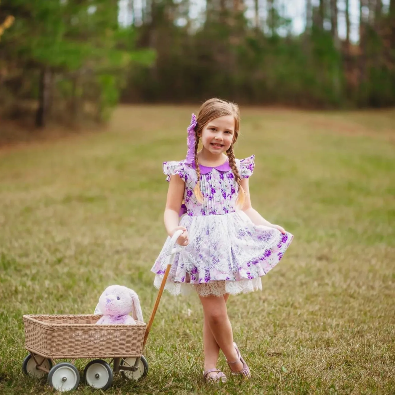 Purple Floral Madison