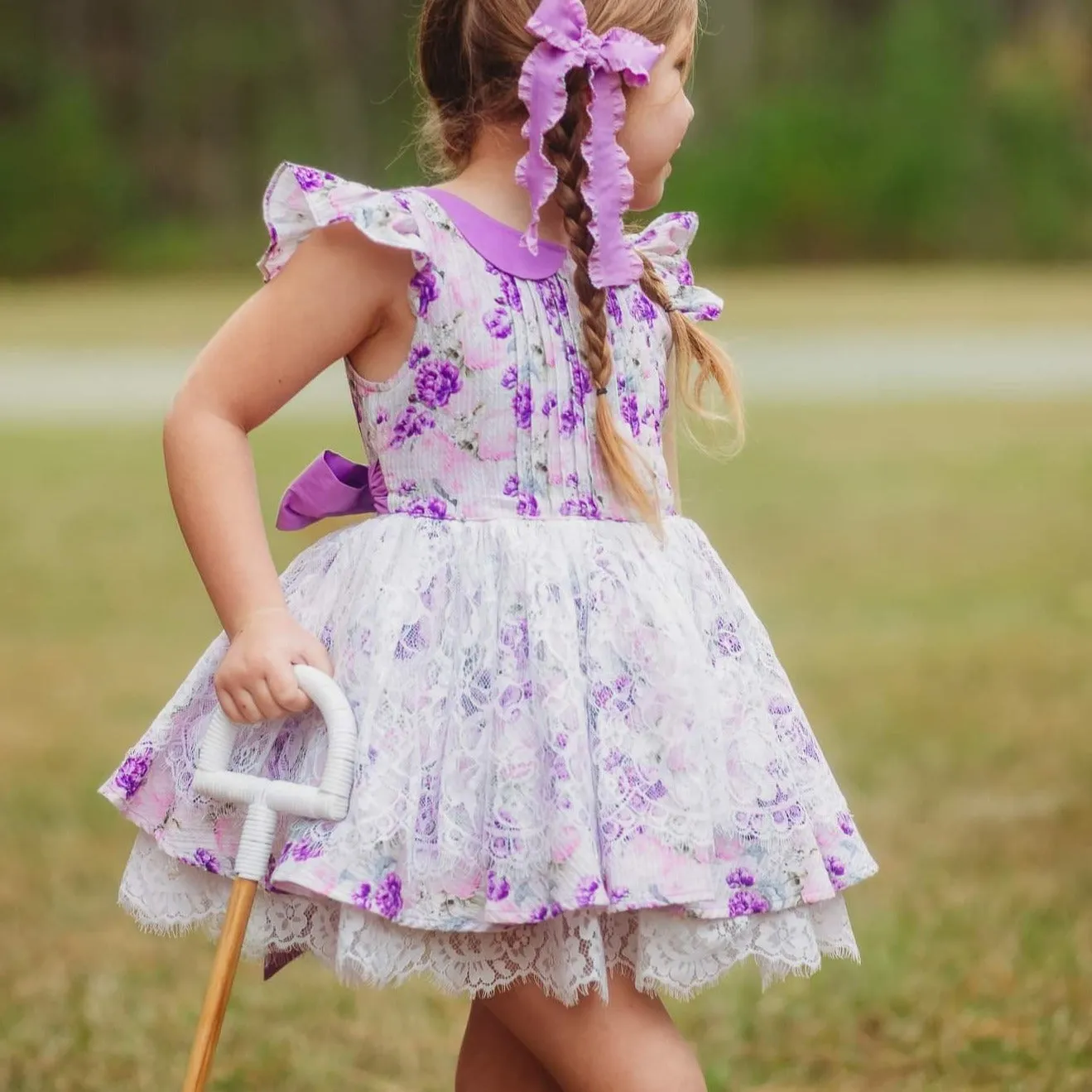 Purple Floral Madison