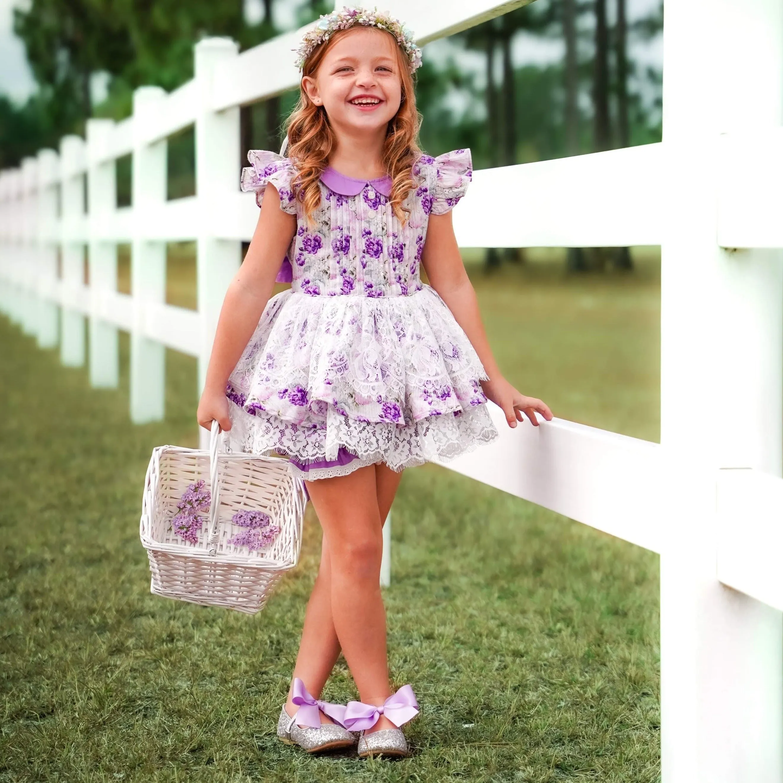 Purple Floral Madison
