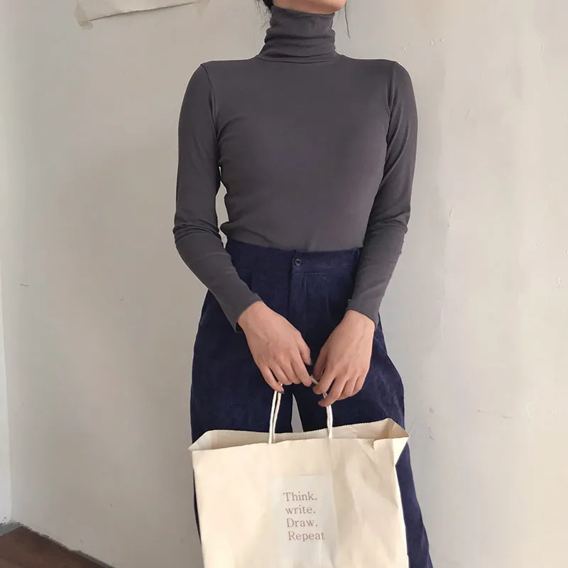 "7 COLORS CHIC" LONG SLEEVE T-SHIRT K102501