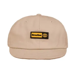 "BROUTINE" Casquette à petite visière Beige - URB1™