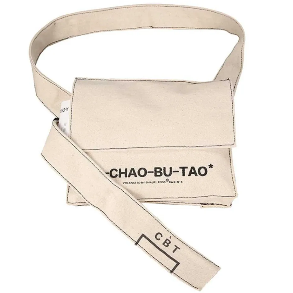 "CHAO" Sacoche Banane Ventrale Noir - URB1™