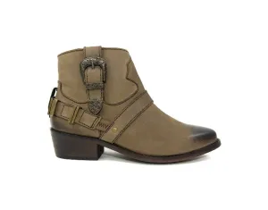 Rachel Taupe Cowgirl Boot