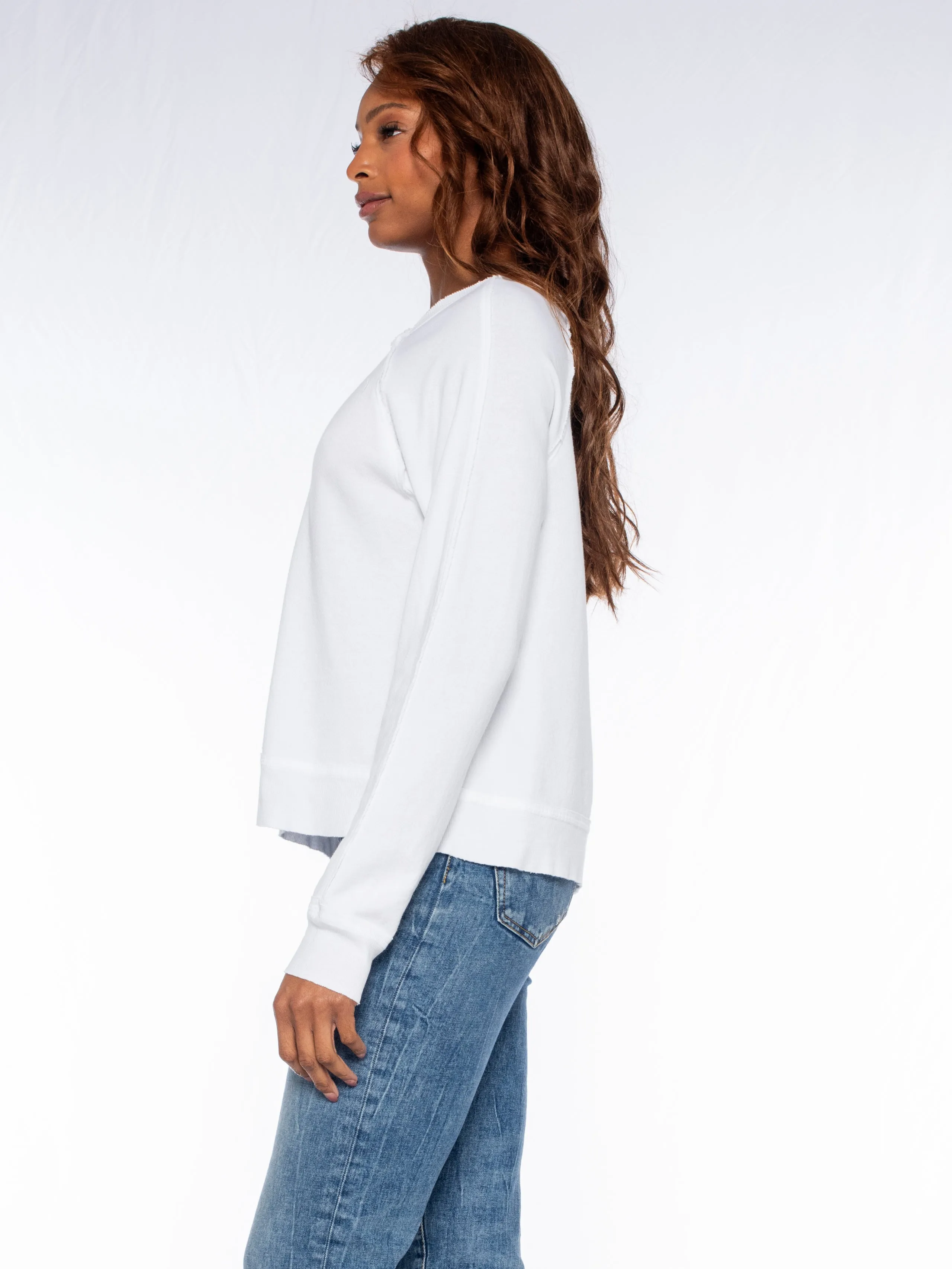 Raw Baby Raglan Sweatshirt