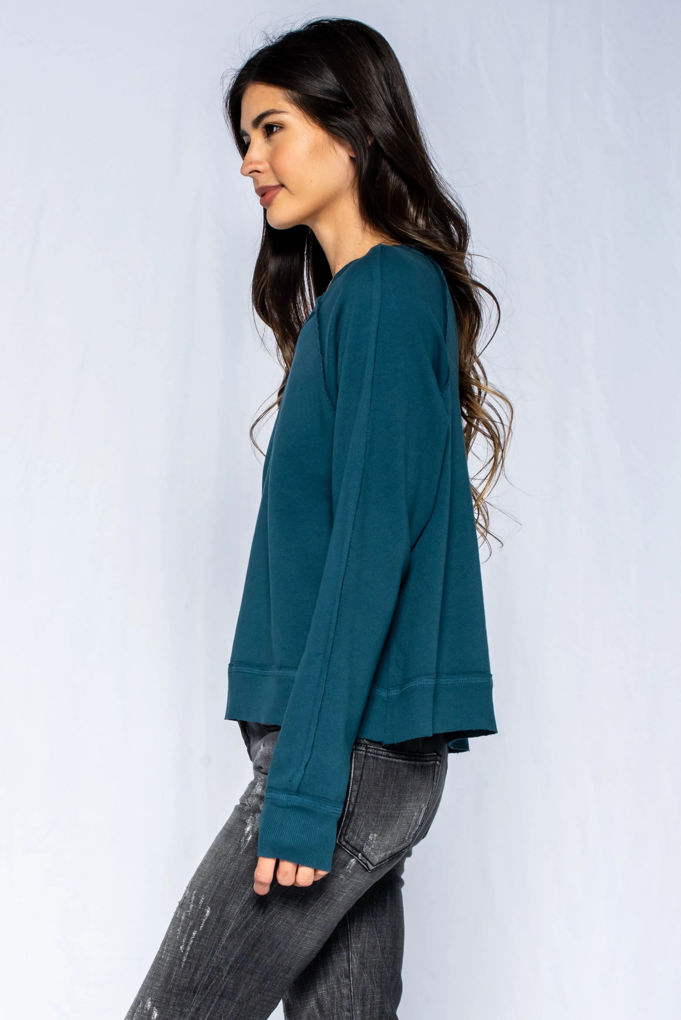 Raw Baby Raglan Sweatshirt