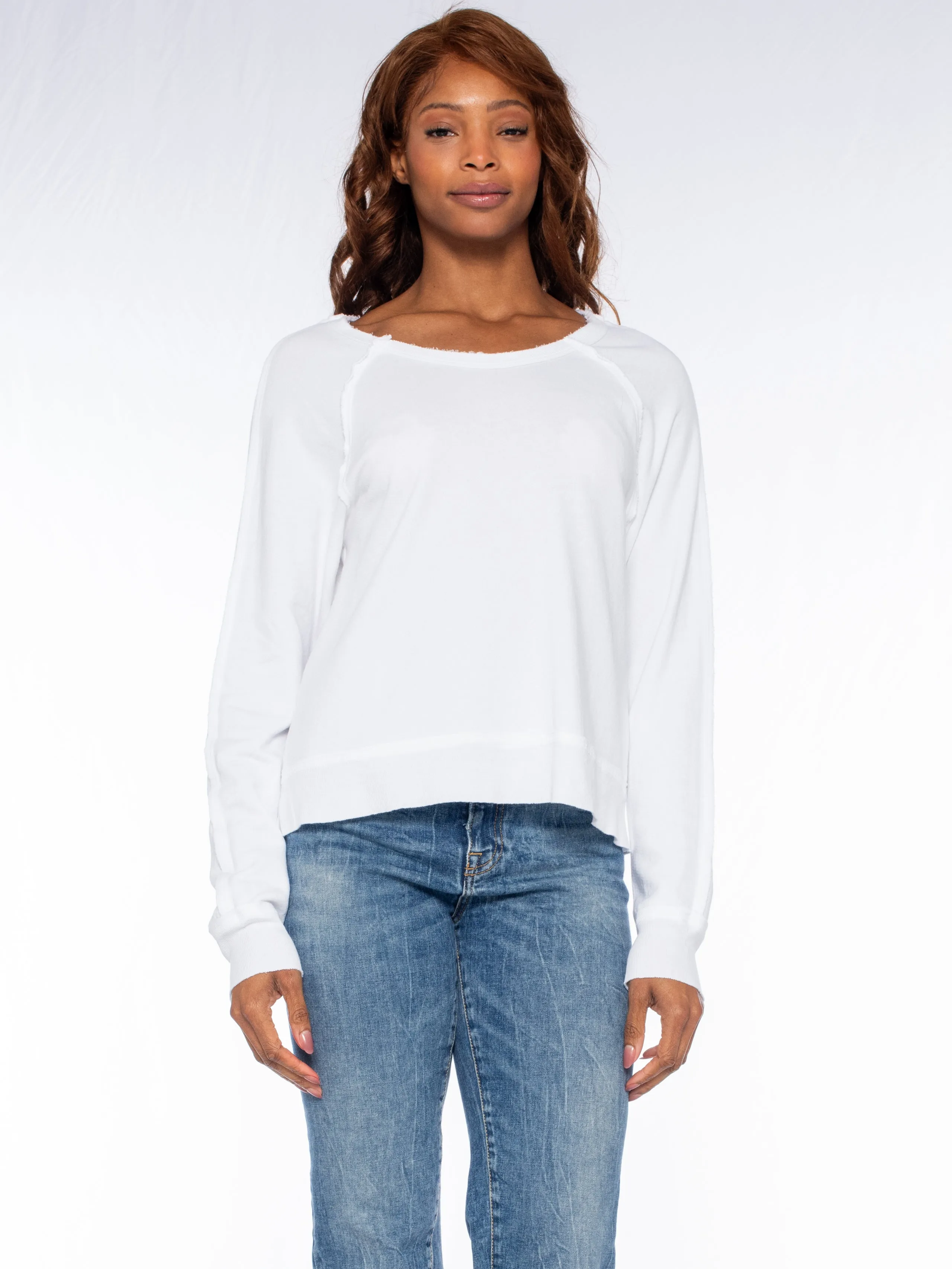Raw Baby Raglan Sweatshirt