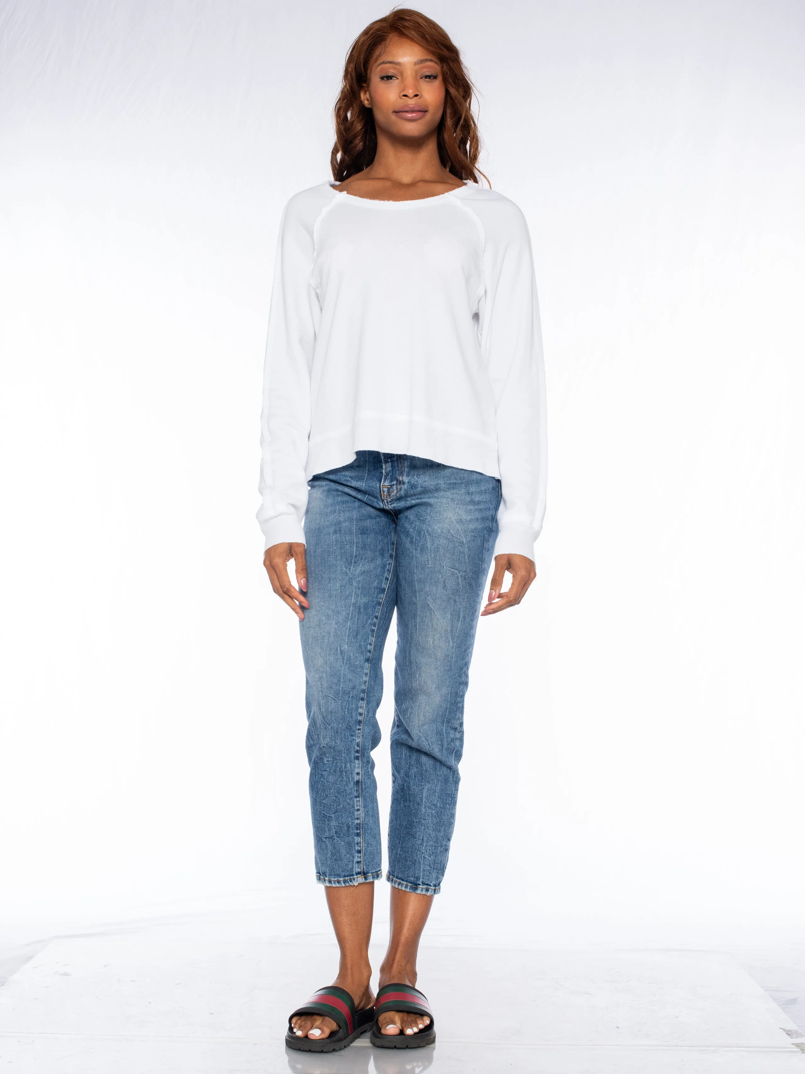 Raw Baby Raglan Sweatshirt