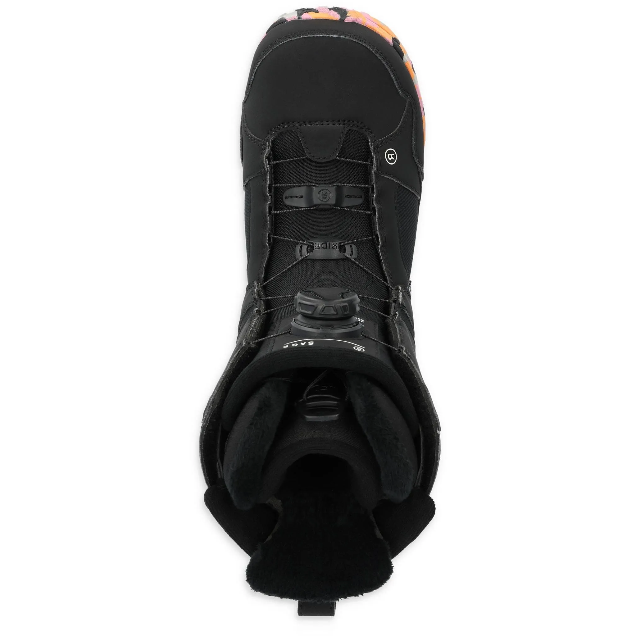 Ride Womens Sage Snowboard Boots Black 2025