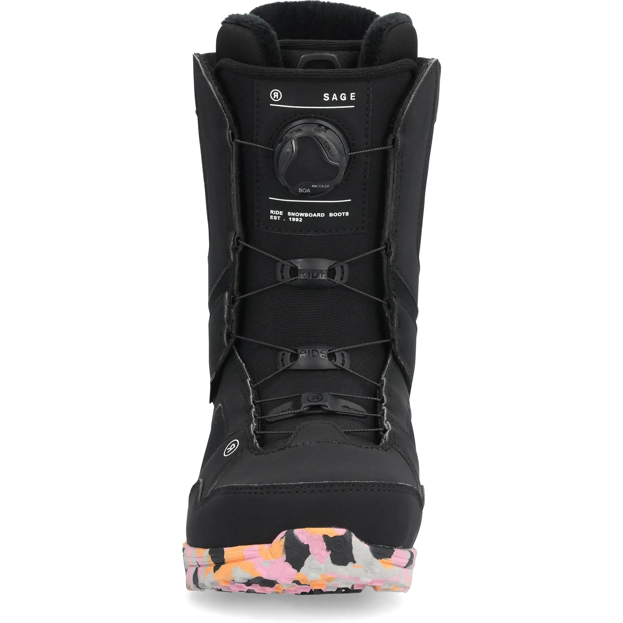 Ride Womens Sage Snowboard Boots Black 2025