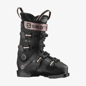SALOMON S/Pro 90 ski boots - Womens - Black/Gold/Belluga