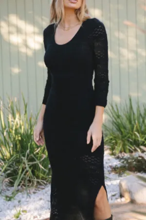 Saltwater Luxe - Ronnie Sweater Dress | Black