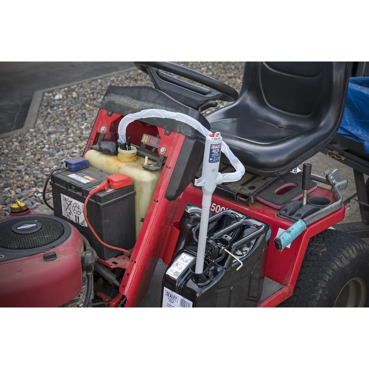Sealey Battery Operated Jerry Can Pump Electric Motor